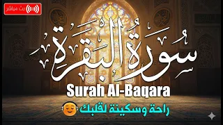 سورة البقرة كاملة مكتوبة ومسموعة | للرزق والحسد والسحر - لا تتركها في بيتك