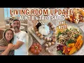Download Lagu LIVING ROOM UPDATE | INCREDIBLE EASY DINNER IDEA | COOK AND SPEND THE DAY WITH US