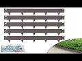 VEVOR Steel Landscape Edging 5 pack Steel Garden Edging Borders 39 L x