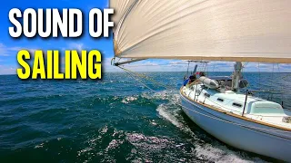 Sailing LONG ISLAND SOUND USA, United Kingdom sailors & FERRY STANDOFF  ep77