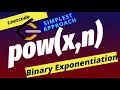 pow x n Binary Exponentiation Leetcode Medium FAANG