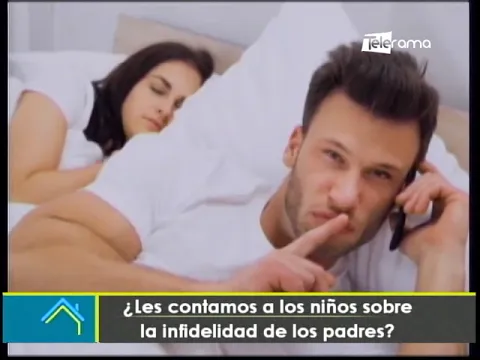 ¿Les contamos a los niños sobre la infidelidad de los padres?