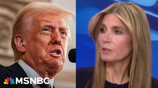 ‘Buckle up’: Nicolle Wallace on Donald Trump’s second inauguration speech with a litany of lies