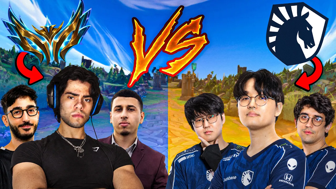 5 Challenger One-Tricks vs PRO LCS Team in League of Legends w/ Team Liquid: video thumbnail
