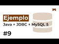 Ejemplo Java JDBC - 9 CRUD de profesores