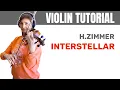 Download Lagu VIOLIN TUTORIAL in different tempos - Interstellar - H.Zimmer - FREE accompaniment - CLOSE UP
