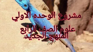 ازاي اعمل مشروع سحالي سيناء الوحده الاولي علوم الصف الرابع أبسط وأسرع طريقه 