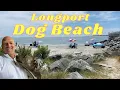 Longport Dog Beach NJ Dog Park at Jersey Shore near Ocean City New Jersey