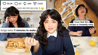 Baking whatever Instagram tells me to for a week