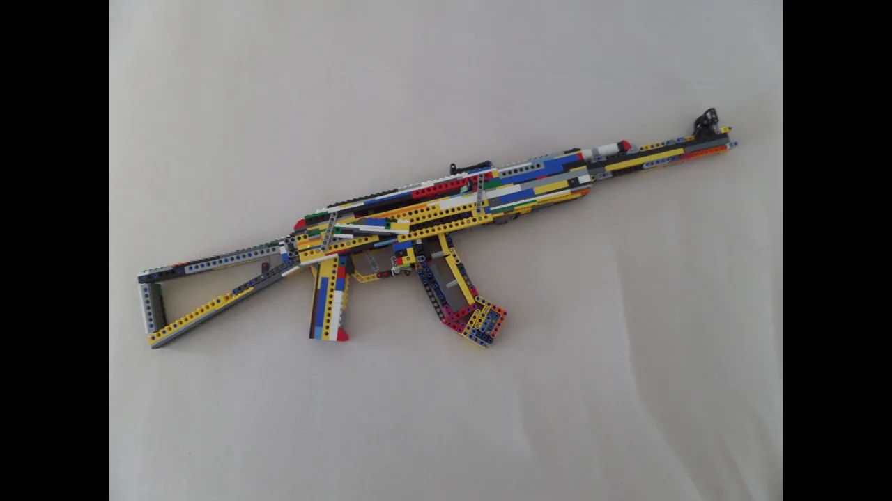 LEGO Golden Desert Eagle. 