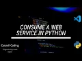 Consume web service using python