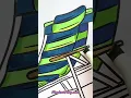 Chill Out with This Beach Lounge Chair and Umbrella Coloring Page Perfect for Relaxing