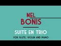 Mel Bonis - Suite en Trio for Flute, Violin and Piano, Op. 59 (1903) [Score-Video]