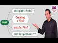 Creating File in Rust Rust Tutorial - 40 Dr Vipin Classes