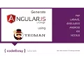 How to create an AngularJS project using Yo generator