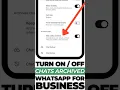 Stop WhatsApp Business Auto Archive 2025 Fix Never Lose a Chat Again