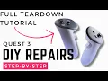 Meta Quest 3 Controller Disassembly DIY Repair Made Easy