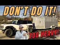 Ford Bronco Raptor Towing better than Raptor R Was not expecting this to happen MPG loop