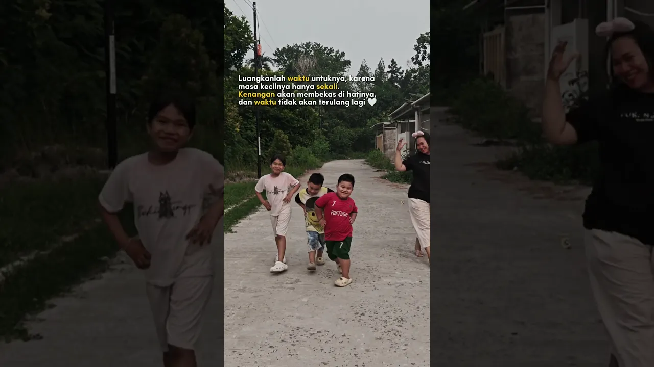 luangkan waktu untuknya