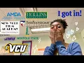 College Admission Decisions VCU JMU AMDA AND MORE