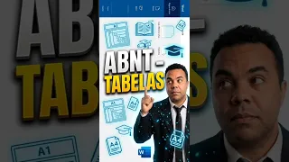 Como montar tabela no Word #tcc