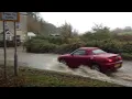 Flooding at Ryeford, King's Stanley, Glos