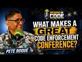 What Makes a Great Code Enforcement Conference Pete Roque 4LEAF Speaking in Code