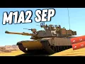 M1A2 SEP Abrams - American Main Battle Tank Gameplay War Thunder