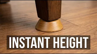 8 Solid Wood Furniture Risers