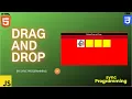 Creating Drag and Drop using HTML CSS and Javascript