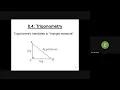 H Geometry 8 4 Trigonometry