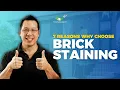 7 Reasons Why Brick Staining Is Far Superior Than Brick Painting