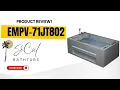 The Rolls Royce of Jacuzzi Bathtubs In-Depth Overview of the Empava EMPV-71JT802