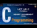 How Memory is being managed in C Programming TECHNICAL - TAMIL