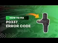 How to Fix P0337 Code Crankshaft Position Sensor Circuit Low Input DIY Guide FourWheelsEmpire