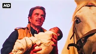 डाकू भैरव सिंह ने बचाई छोटे बच्चे की जान | धरमजी का सुपरहिट एक्शन सीन HD