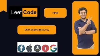 Shuffle the Array Leetcode JAVA Hindi Explanation Live Coding
