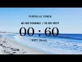 INTERVAL TIMER 1 MIN WORK 30 SEC REST with almost 60 minutes complete workout HIIT MUSIC