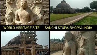 world heritage site sanchi stupa buddhist complex