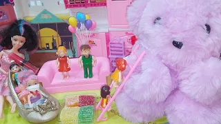 فيلم بابا اختفي بظروف غامضه ورجع بعائله جديده جنه ورؤي مامتي دكتورة العاب بنات 