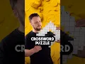 The First Crossword Puzzle Ever