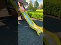 Download Lagu Adorable 😍 Girl playing on the slide #shorts