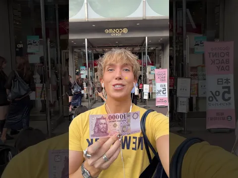 10.000 FORINT JAPÁNBAN?!🇯🇵
