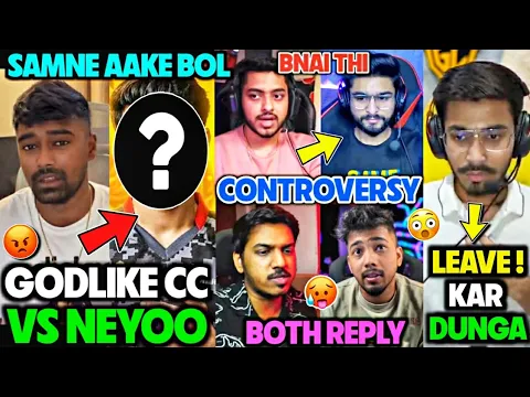 Download MP3 Oye! MUH Par BOL - Neyoo ANGRY😡 Big CONTROVERSY😱 Admino on LEAVING If..🤯 Aman, Scout, Iflick REPLY 😳
