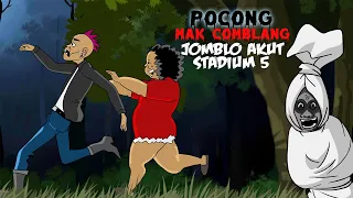 Pocong Mak Comblang Jomblo Akut Stadium 5 - Kartun Hantu Lucu