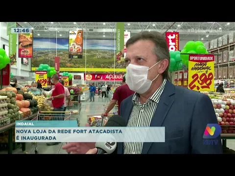 Nova loja da rede Fort Atacadista é inaugurada em Indaial