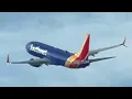 SWA748 Southwest Airlines Boeing 737-800 N8622A departing from Washington KDCA to St Louis KSTL