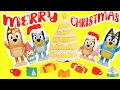 Bluey and Bingo Advent Calendar Christmas Decoration with Family