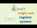 JavaFX and Scene Builder - IntelliJ Login and register system with encryption
