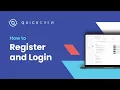 QuickCrew Chapter 1 How to Register and Login